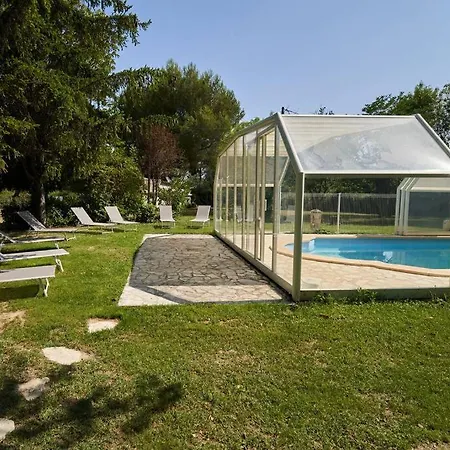 Au Calme Jardin Et Piscine Couverte En Hiver *